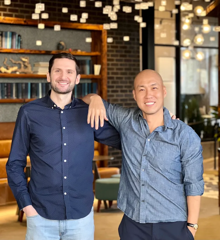 Rich and Kenny - co-founders of Aigen.